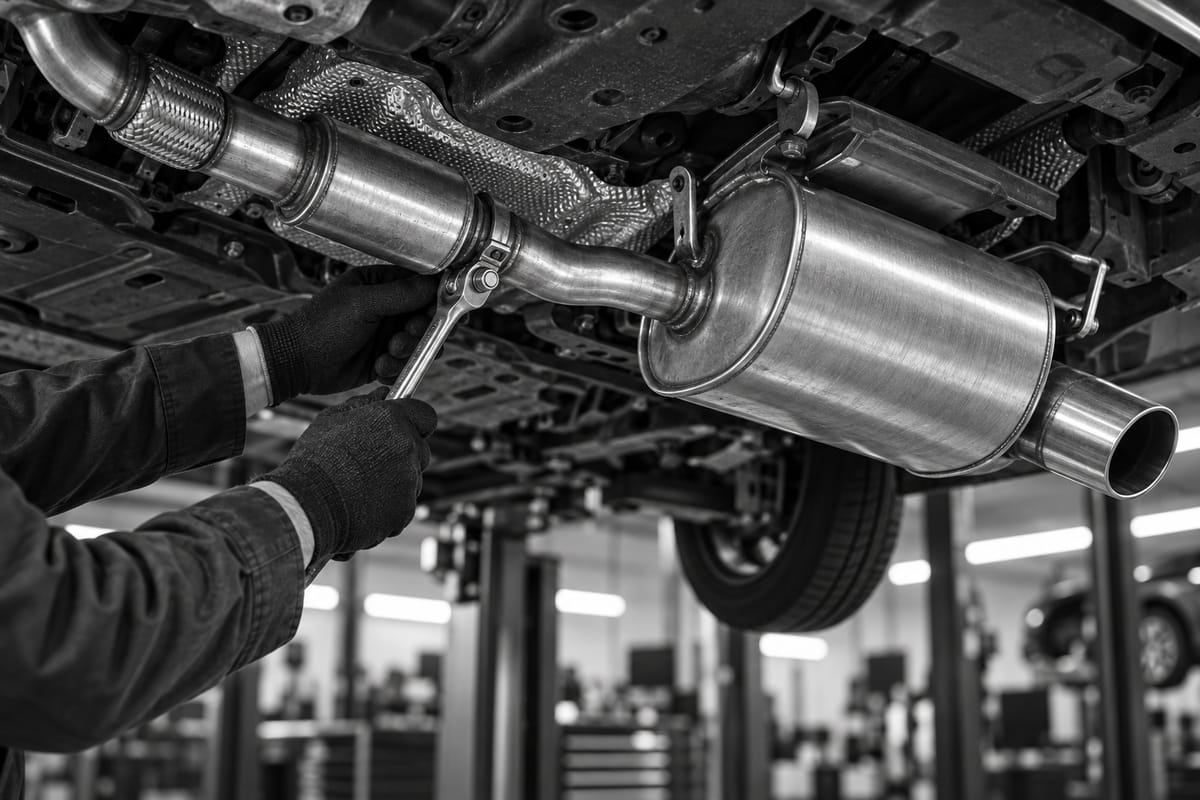 Exhaust System and Mufflers — MCMV Mécanique, Sainte-Martine