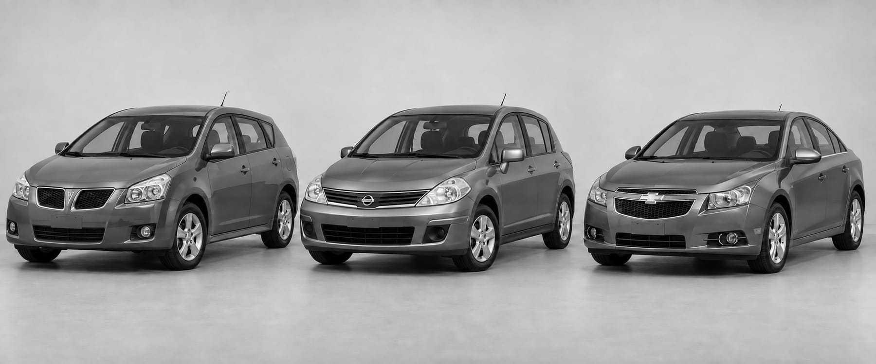 Trois véhicules de courtoisie compacts offerts par MCMV Mécanique